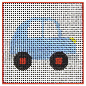 CN - DeElda - Blue Car - Kids Needlepoint Kit