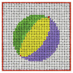 CN - DeElda - Beach Ball - Kids Needlepoint Kit