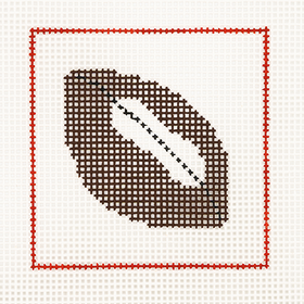 CN - DeElda - Football - Kids Needlepoint Kit