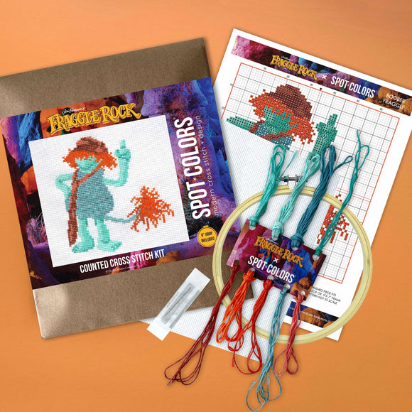 SPCL - Fraggle Rock - Boober Fraggle Counted Cross Stitch Kit