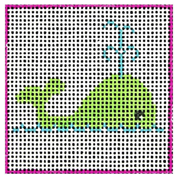 CN - DeElda - Whale - Kids Needlepoint Kit