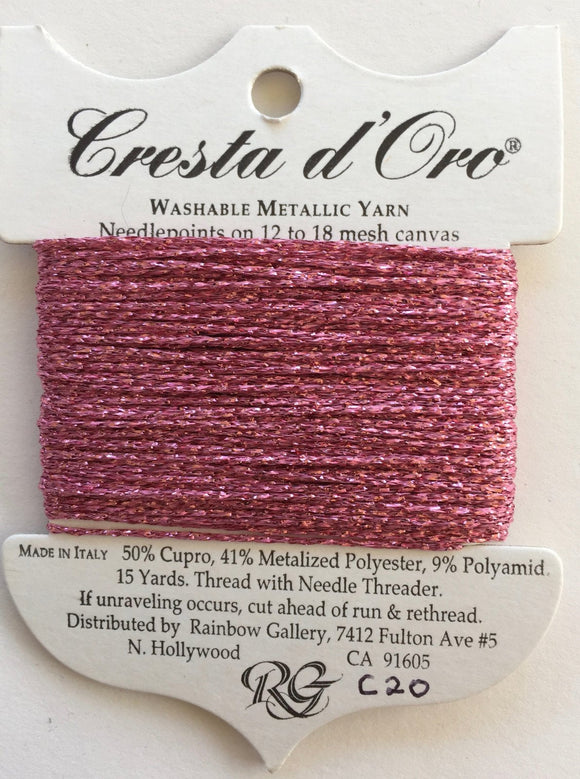 RBGL - Cresta d'Oro - C-0020 - Pink