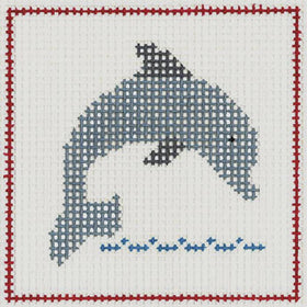 CN - DeElda - Dolphin - Kids Needlepoint Kit