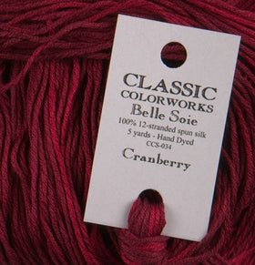 CLCW - Belle Soie - 034 - Cranberry