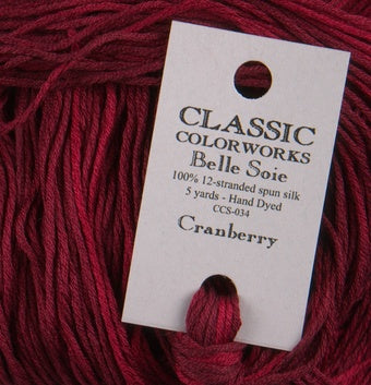 CLCW - Belle Soie - 034 - Cranberry