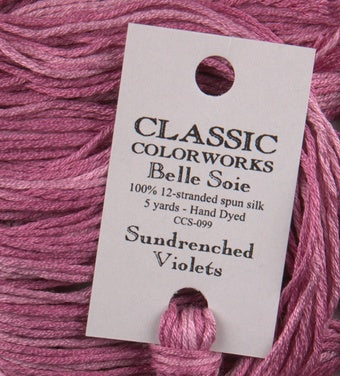 CLCW - Belle Soie - 099 - Sundreanched Violets