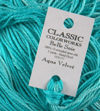 CLCW - Belle Soie - 117 - Aqua Velvet
