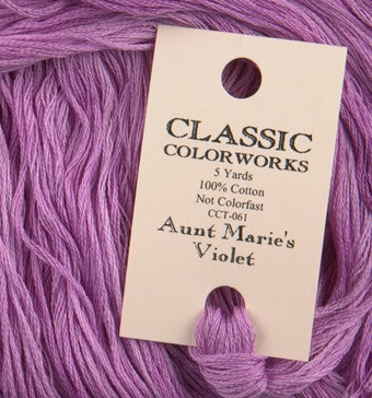 CLCW - Floss - 061 - Aunt Marie's Violet