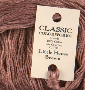 CLCW - Floss - 118 - Little House Browm