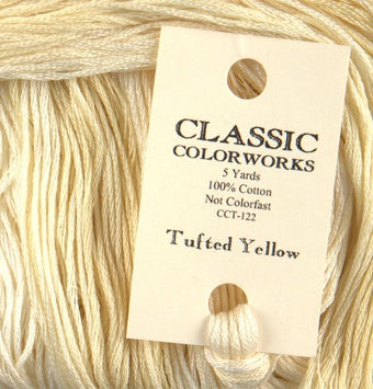 CLCW - Floss - 122 - Tufted Yellow