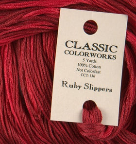 CLCW - Floss - 136 - Ruby Slippers
