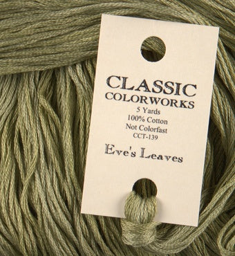 CLCW - Floss - 139 - Eve's Leaves
