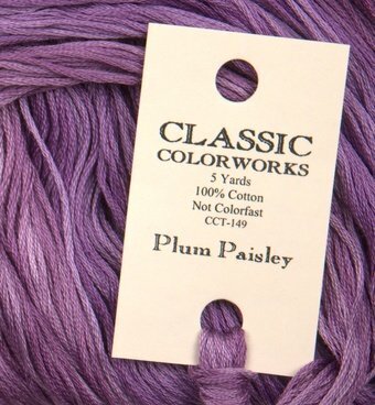CLCW - Floss - 149 - P;um Paisley
