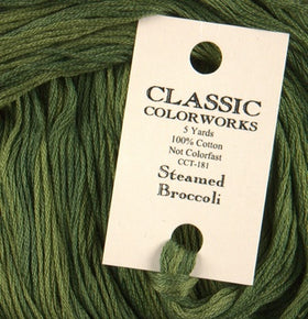 CLCW - Floss - 181 - Steamed Broccoli