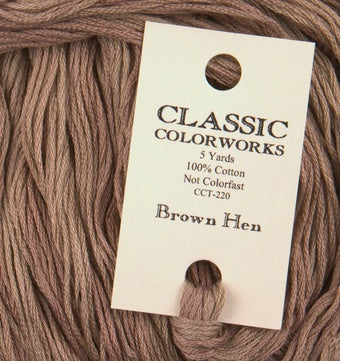 CLCW - Floss - 220 - Brown Hen