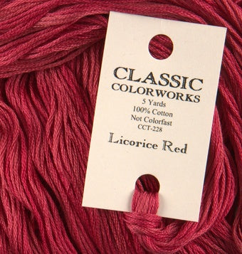 CLCW - Floss - 228 - Licorice Red