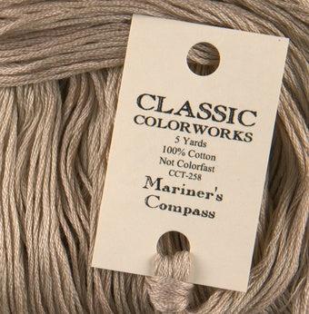CLCW - Floss - 258 -Mariner's Compass