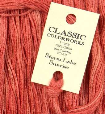 CLCW - Floss - 272 - Storm Lake Sunrise