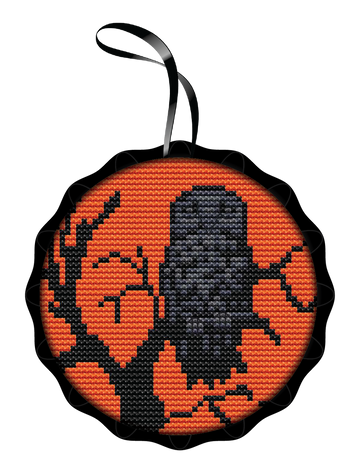CN - Creative Needle Arts - Owl Spooky Ornament