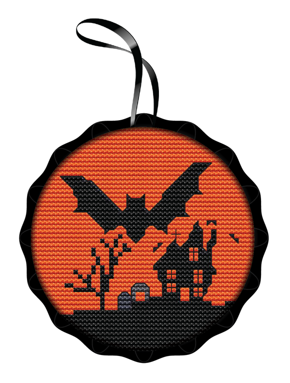 CN - Creative Needle Arts - Bat Spooky Ornament