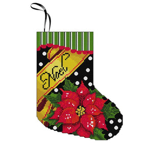 CN - Creative Needle Arts - CNA-0083 - Noel Mini Stocking Ornament - Cross Stitch Kit