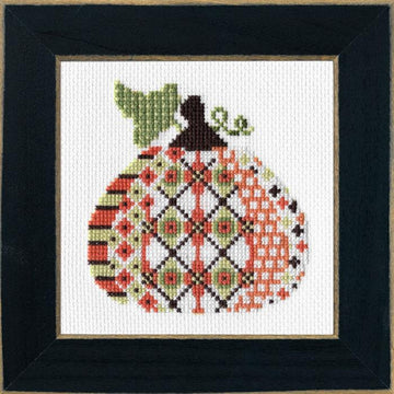 CN - Creative Needle Arts - CNA-0086 - Patterned Pumpkin 1 - Cross Stitch Kit