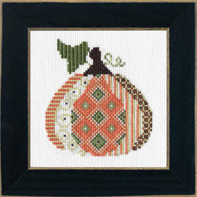CN - Creative Needle Arts - CNA-0087 - Patterned Pumpkin 2 - Cross Stitch Kit