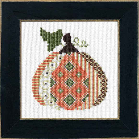 CN - Creative Needle Arts - CNA-0087 - Patterned Pumpkin 2 - Cross Stitch Kit
