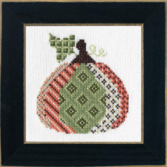 CN - Creative Needle Arts - CNA-0089 - Patterned Pumpkin 4 - Cross Stitch Kit