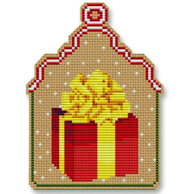 CN - Creative Needle Arts - CNA-0094 - Christmas Gift Ornament - Cross Stitch Kit