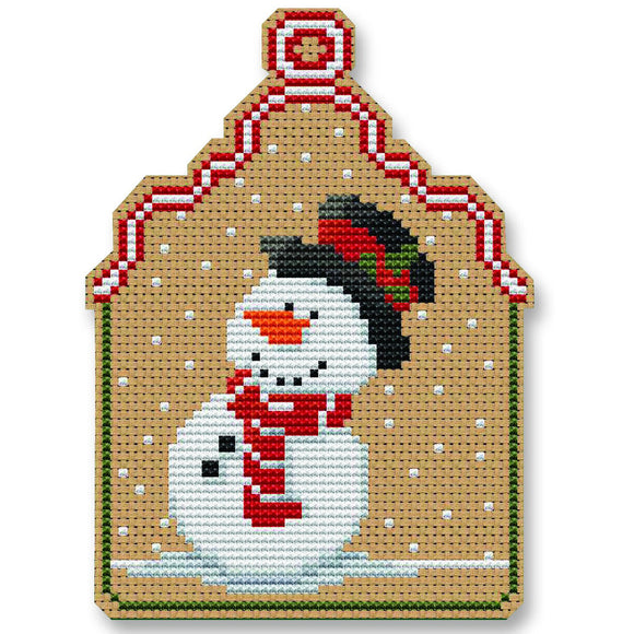 CN - Creative Needle Arts - Christmas Snowman Ornament