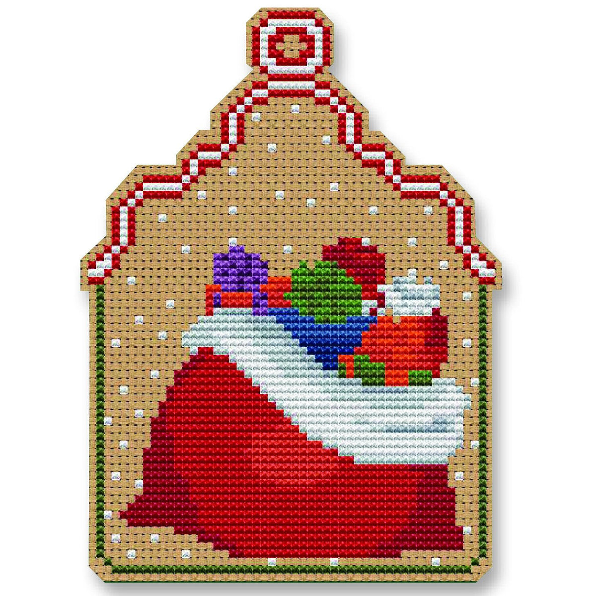 CN - Creative Needle Arts - Christmas Sack Ornament
