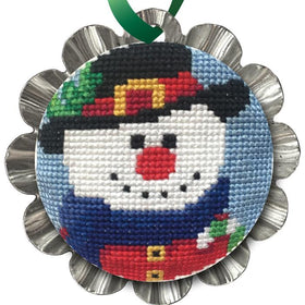 CN - Creative Needle Arts - CNA-0110 - Jolly Snowman Tin Kit - Cross Stitch Kit