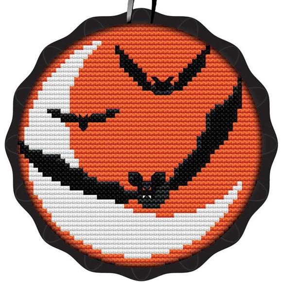 CN - Creative Needle Arts - Batty Moon Spooky Ornament