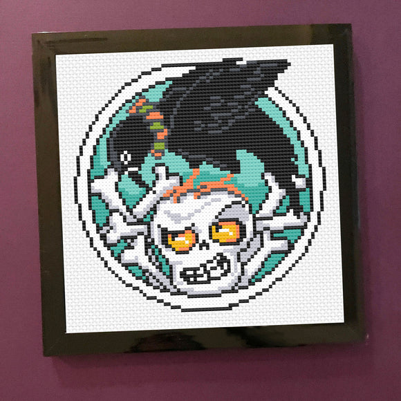 SPCL - Mary Engelbreit - Crow and Bones - Cross Stitch Kit