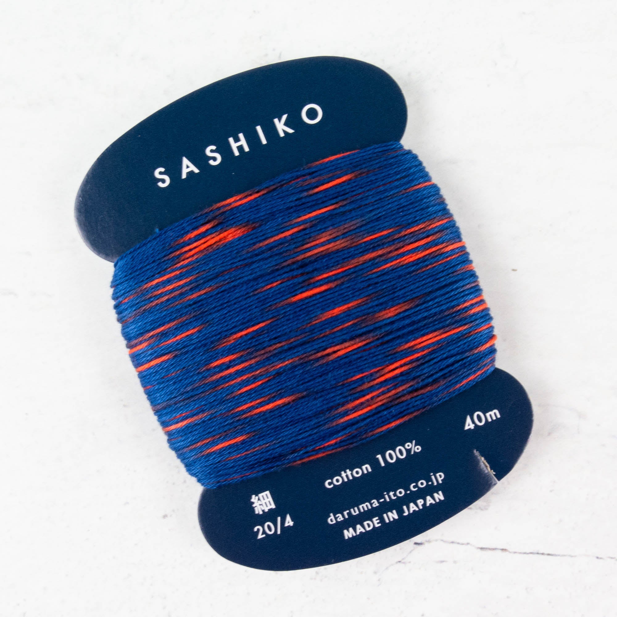 ORIM - Daruma - Sashiko Cotton Thread 20/4 - 0302 - Sparkler