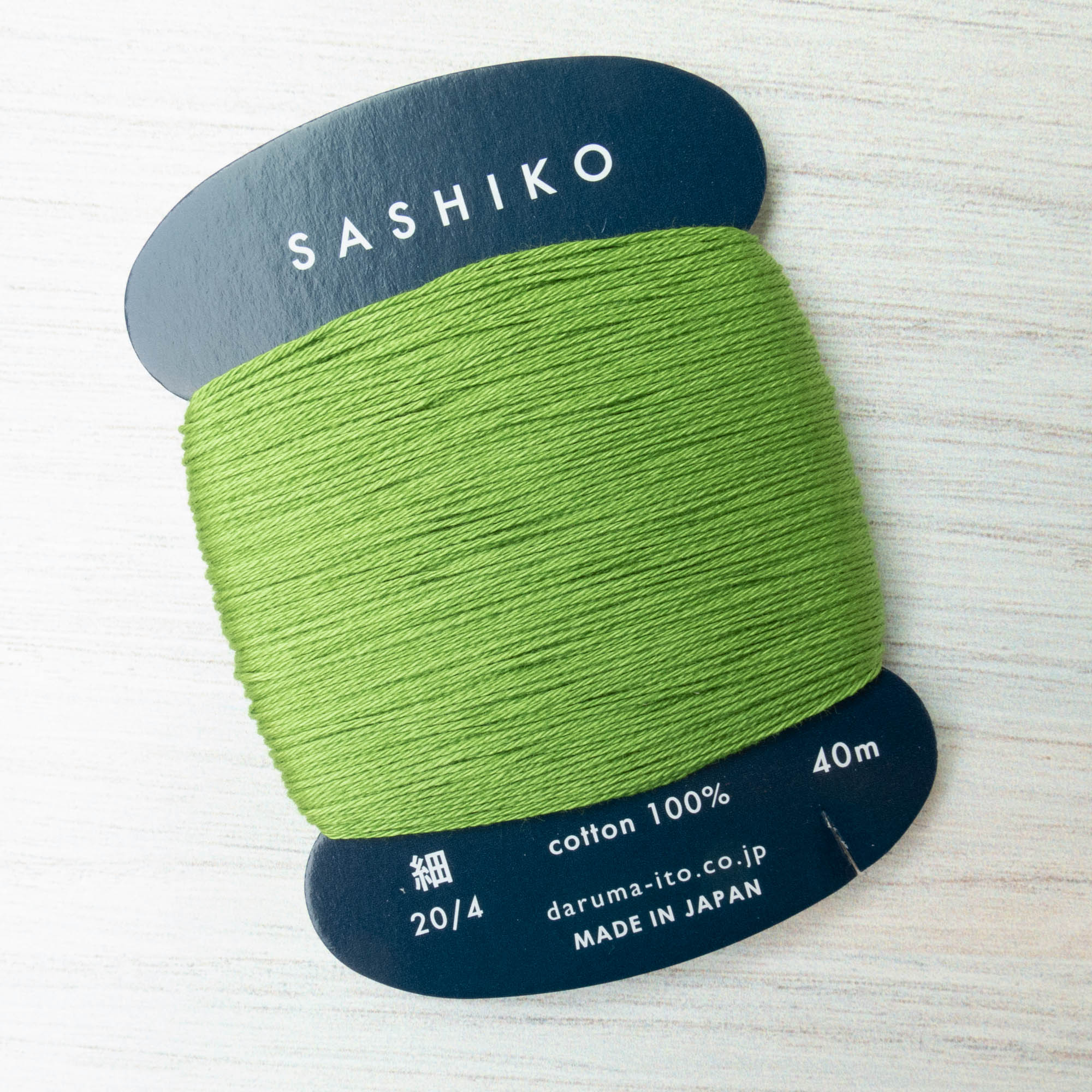 ORIM - Daruma - Sashiko Cotton Thread 20/4 - 0227 - Spring Green