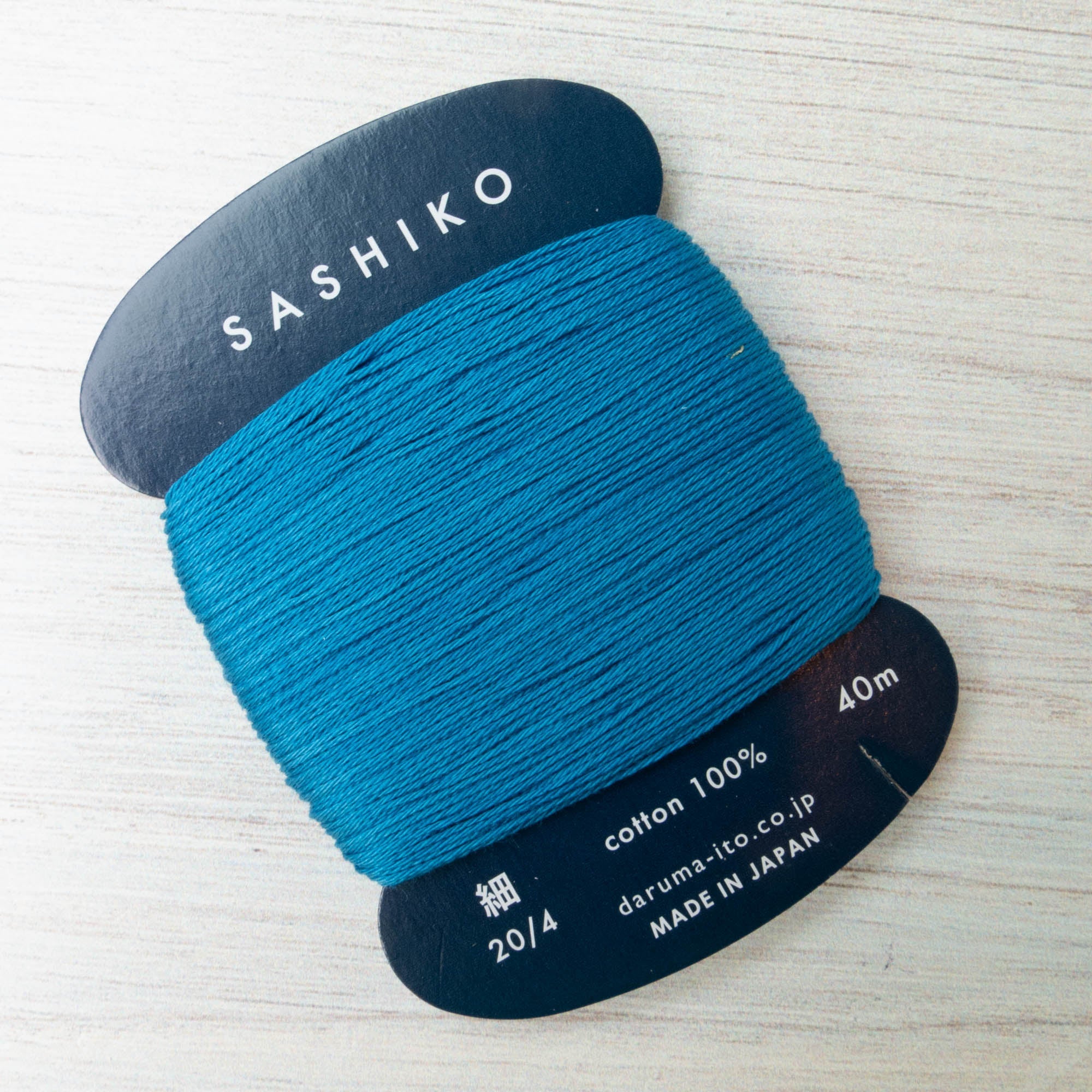 ORIM - Daruma - Sashiko Cotton Thread 20/4 - 0224 - Blue