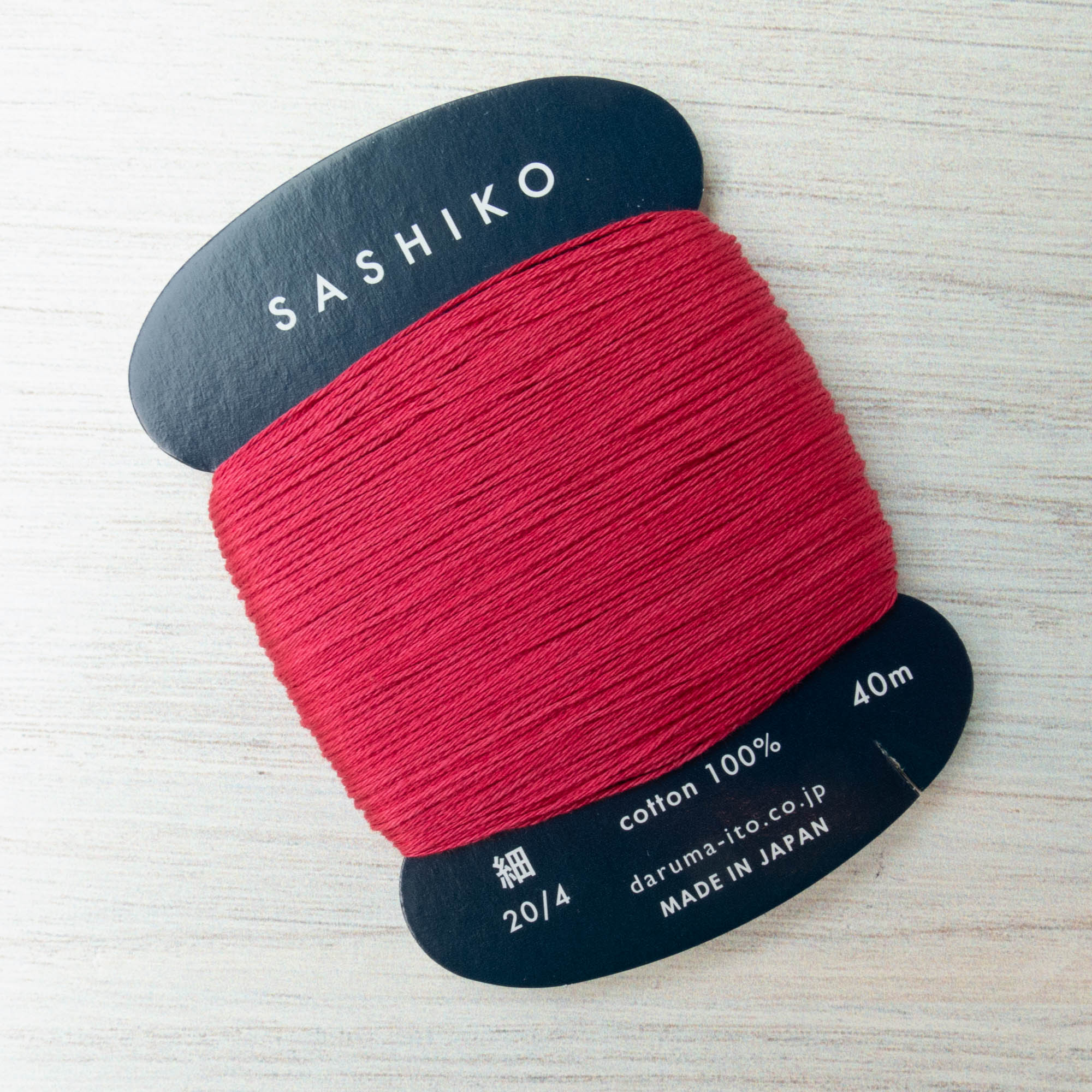 ORIM - Daruma - Sashiko Cotton Thread 20/4 - 0221 - Akane
