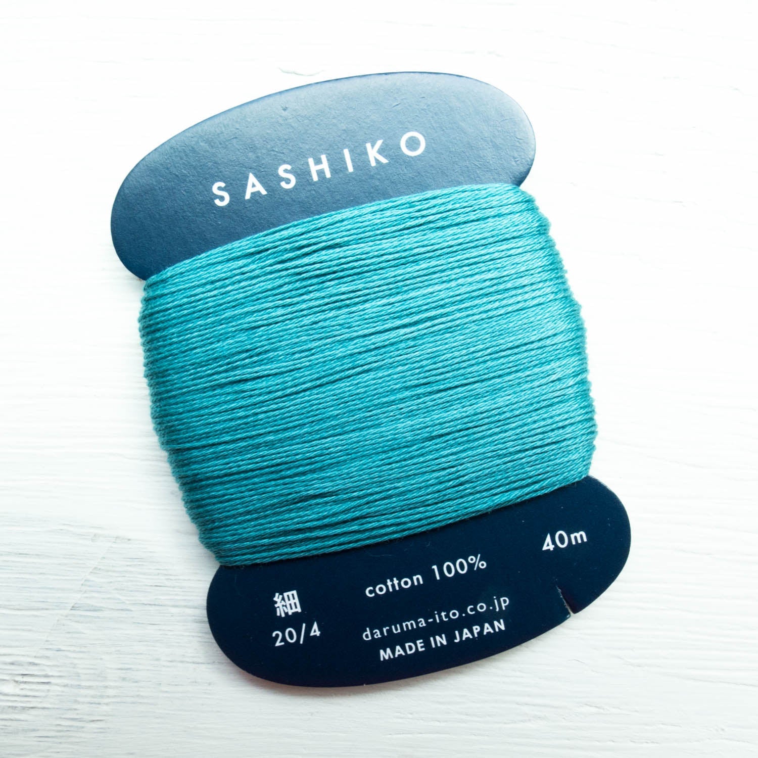 ORIM - Daruma - Sashiko Cotton Thread 20/4 - 0205 - Peacock