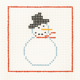 CN - DeElda - Snowman - Kids Needlepoint Kit