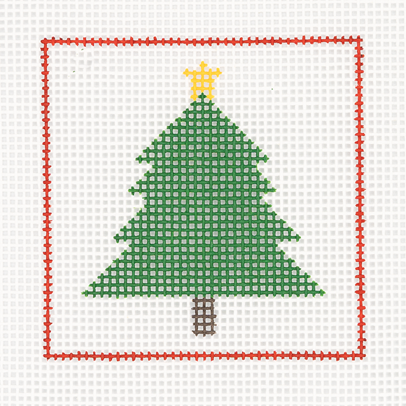 CN - DeElda - Christmas Tree - Kids Needlepoint Kit