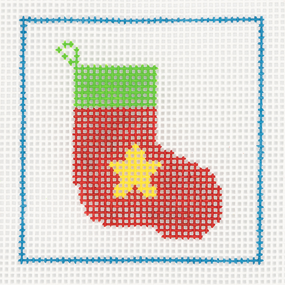CN - DeElda - Stocking - Kids Needlepoint Kit