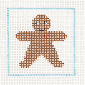 CN - DeElda - Gingerbread Man - Kids Needlepoint Kit