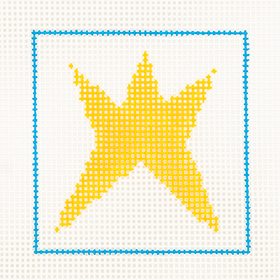 CN - DeElda - Star - Kids Needlepoint Kit