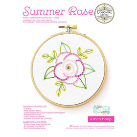 CN - Lolli and Grace - Summer Rose - Embroidery Kit