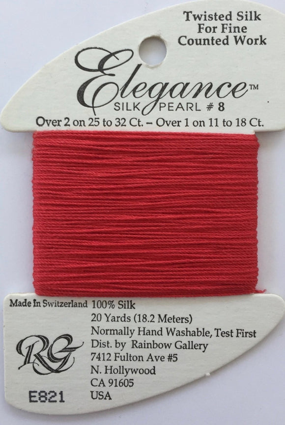 RBGL - Elegance - E-0821 - Medium Red