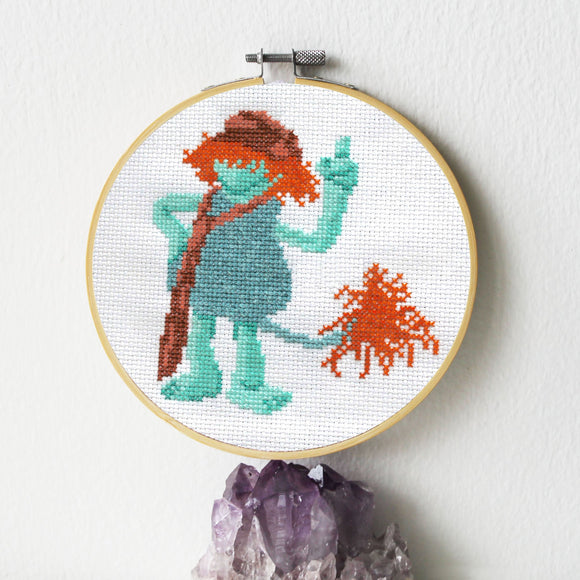 SPCL - Fraggle Rock - Boober Fraggle Counted Cross Stitch Kit