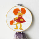 SPCL - Fraggle Rock - Red Fraggle Counted Cross Stitch Kit-2
