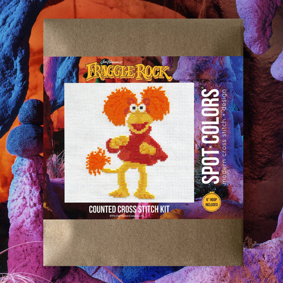 SPCL - Fraggle Rock - Red Fraggle Counted Cross Stitch Kit